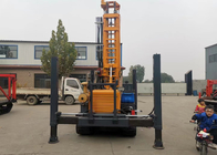 200m Water Well Steel Crawler Mounted Drill Rig Portabel
