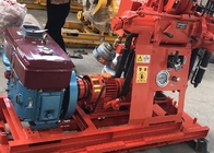 Operasi Mudah Rig Pengeboran Lubang dengan Mesin Diesel Untuk Pengeboran Teknik 130 m