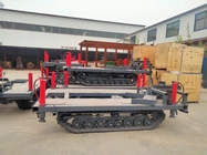 3 MT Kapasitas Alloy Steel Engineering Crawler Track Undercarriage Untuk Mesin Rig Pengeboran