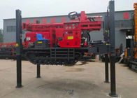 Mesin Diesel Disesuaikan 350meters Pneumatic Borewell Machine Pengeboran Sumur Air