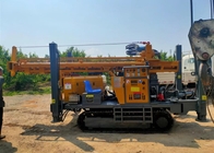 Mesin Diesel 350 Meter Kedalaman Crawler Mounted Drill Rig Untuk Industri Sipil