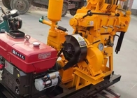 Mesin Diesel Hidraulik Rig Pengeboran Lubang Sumur Air Dalam 200m Untuk Pengumpulan Sampel Eksplorasi