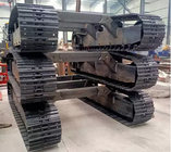 4 MT Kapasitas Pemuatan Steel Crawler Track Undercarriage Untuk Mesin Rig Pengeboran